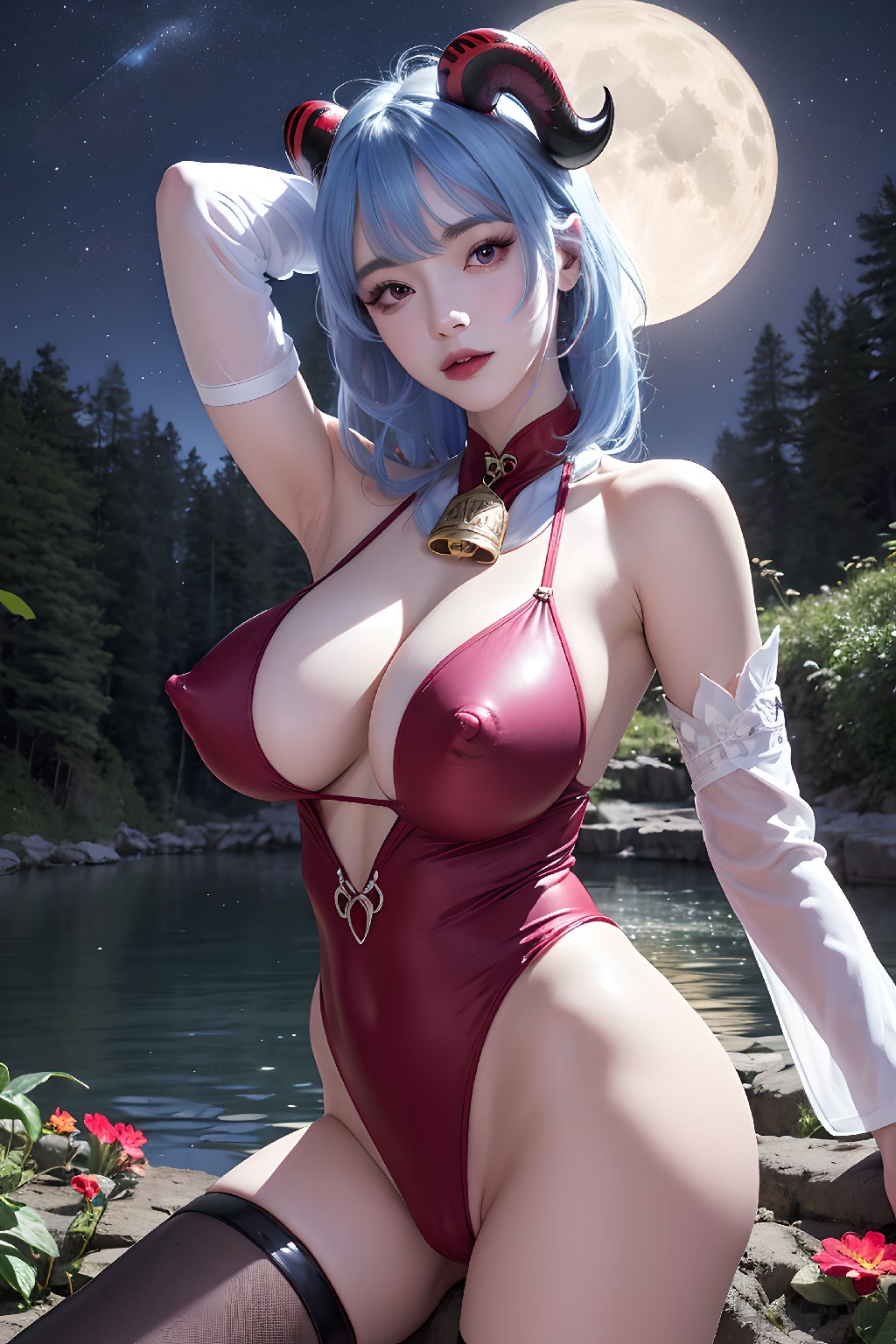 4K Ganyu (45 Images)-第1章-图片28