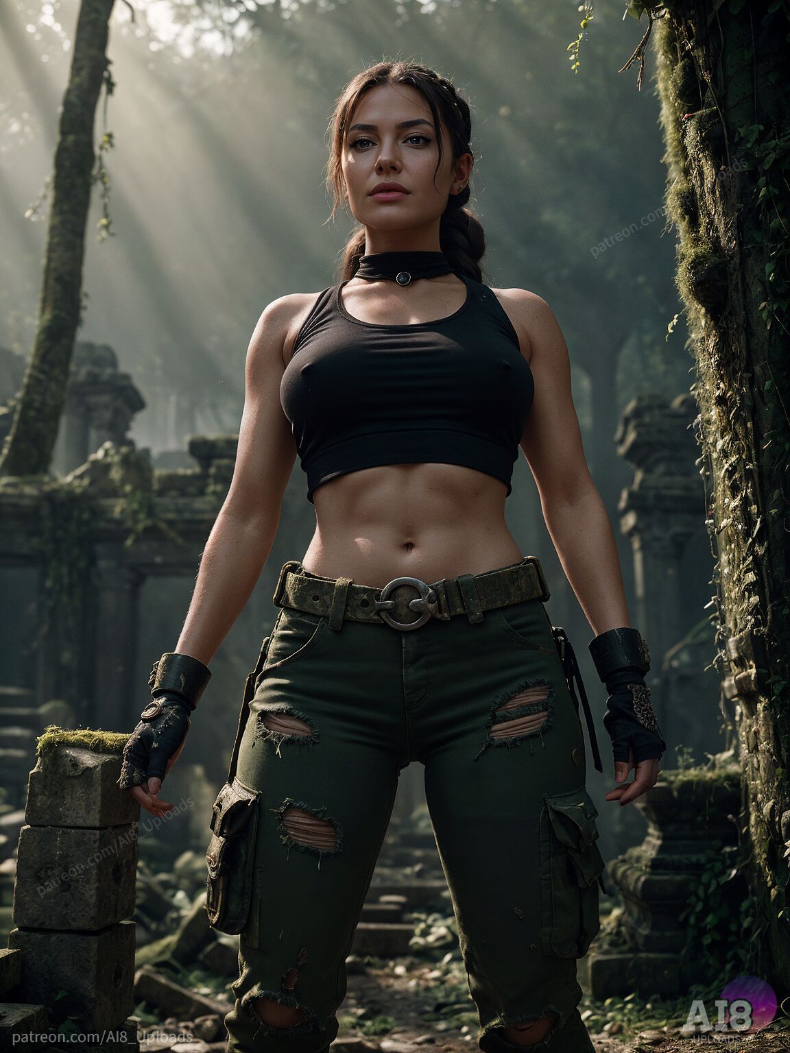 AI Angelina Jolie #Modern Lara Croft adventures [AI Generated]-第1章-图片16