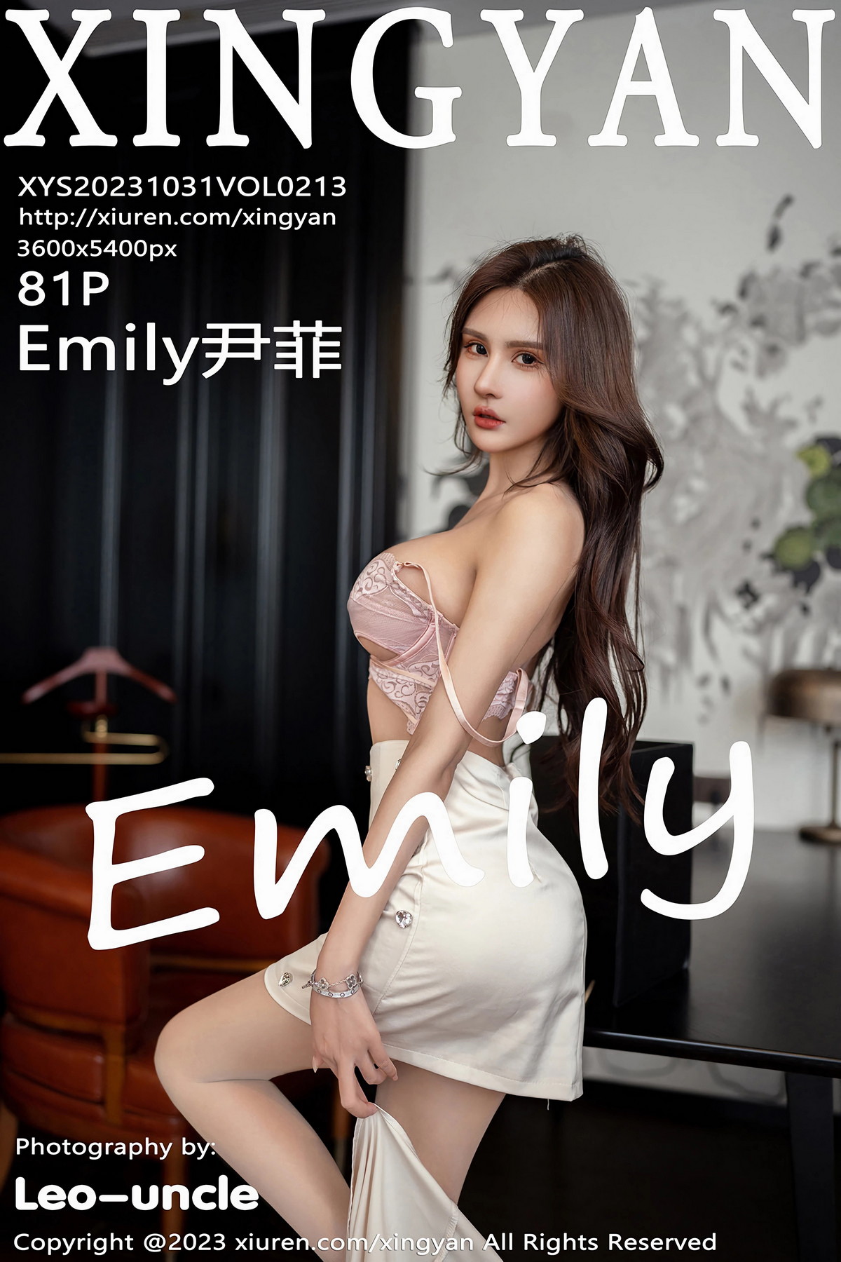 【XINGYAN星顔社】2023.10.31 Vol.213 Emily尹菲 完整版無水印寫真【81P】-第1章-图片1