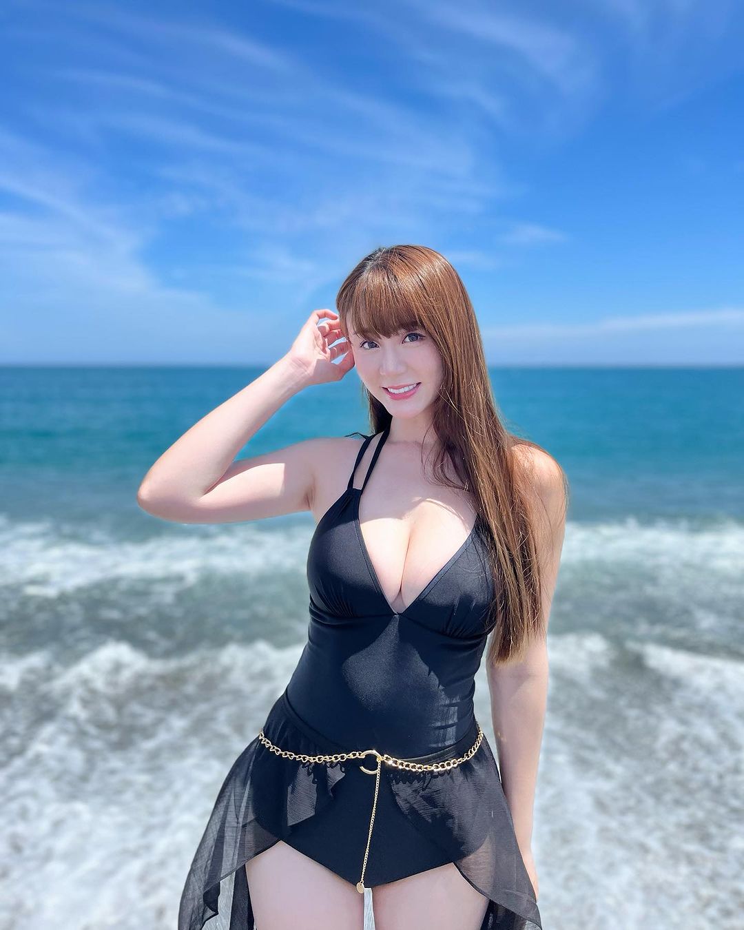 正妹「短今」白皙美乳讓人移不開視線 渾圓胸型特別顯眼-第1章-图片6