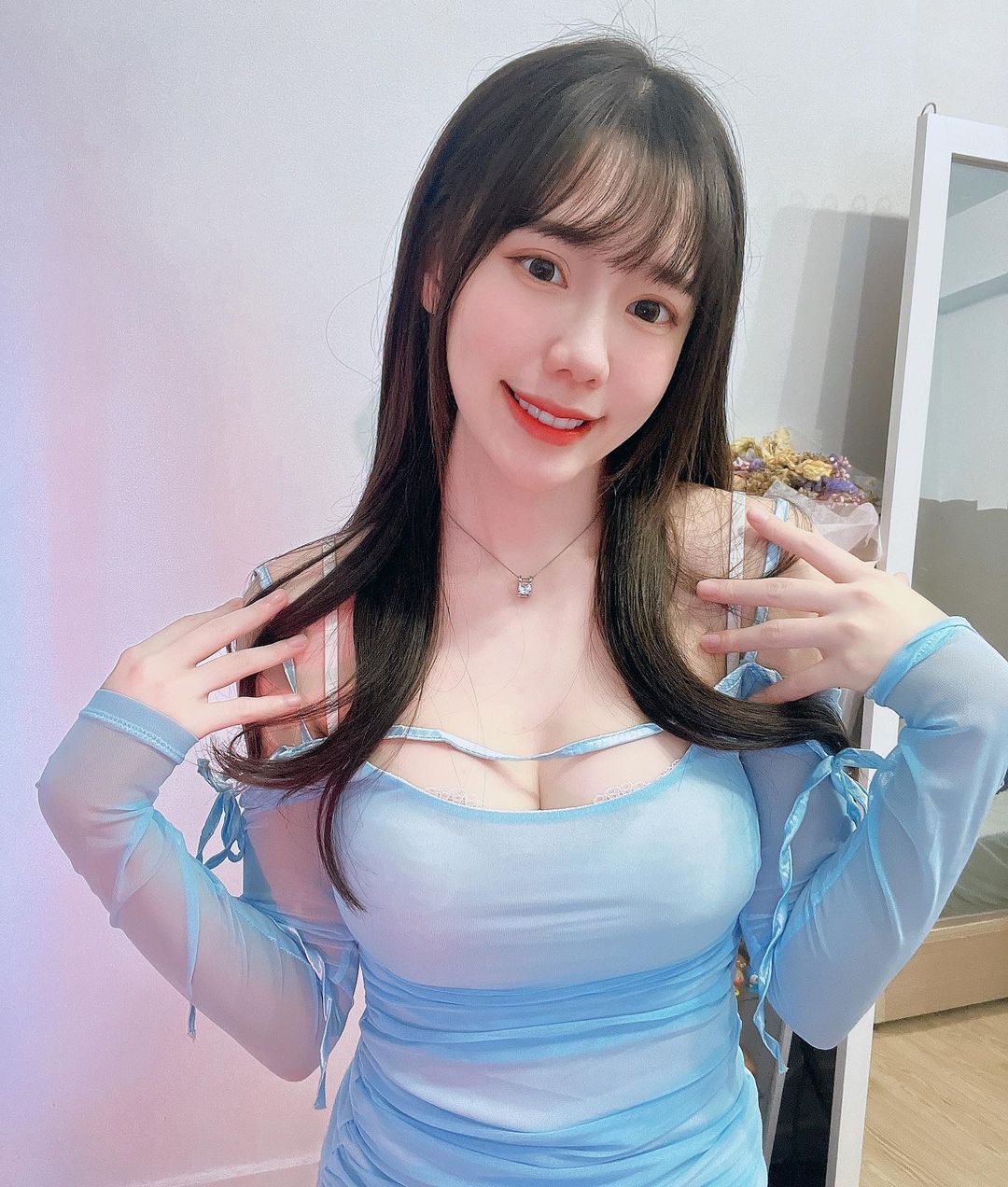 美乳女孩「皮皮」氣質甜美加好身材立刻融化你讓人戀愛了-第1章-图片10