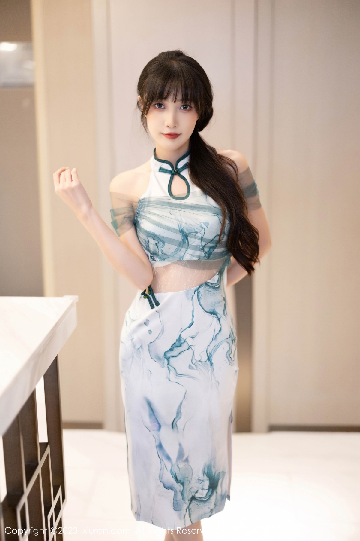 【XiuRen秀人網】2023.11.02 Vol.7605 林星闌 完整版無水印寫真【90P】-第1章-图片2