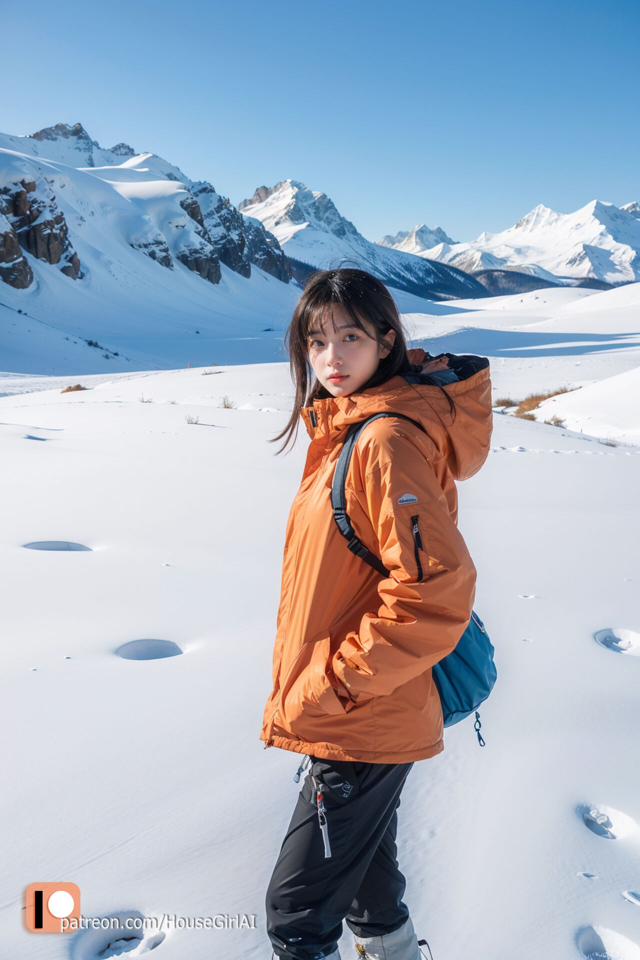 ★PATREON★ [4K] snow mountainol 366 Preview [AI Generated]-第1章-图片13