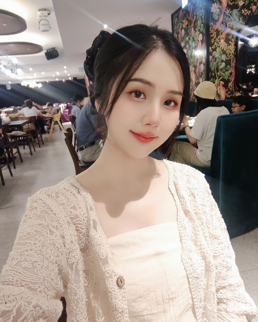 鄰家系美女「花傾夕」高顏值看了有夠陶醉甜美微笑太迷人-第1章-图片2