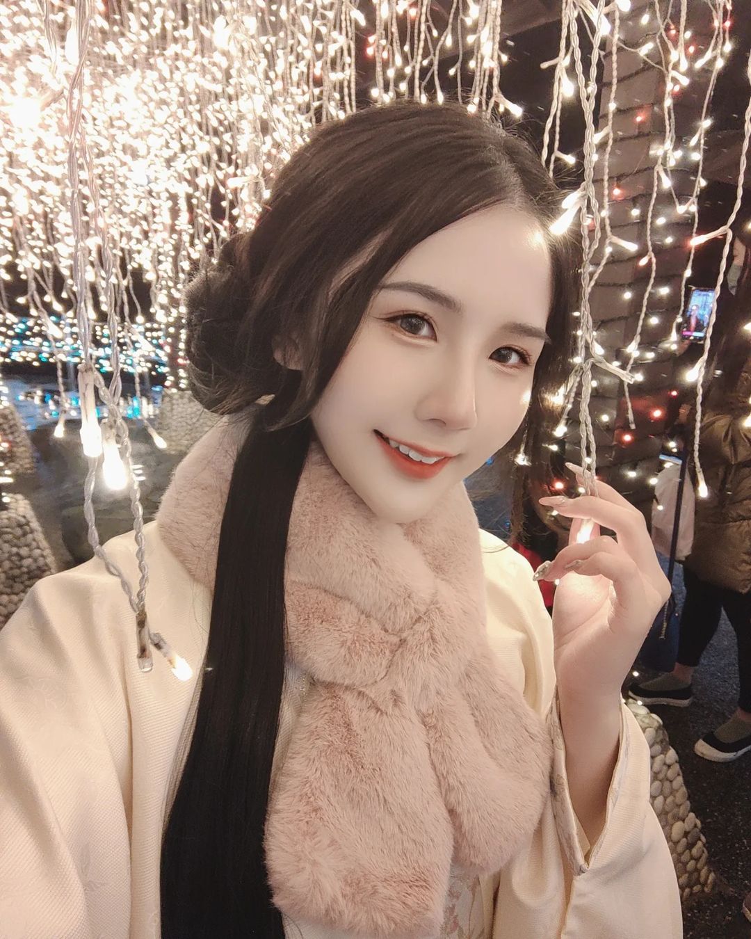 鄰家系美女「花傾夕」高顏值看了有夠陶醉甜美微笑太迷人-第1章-图片5