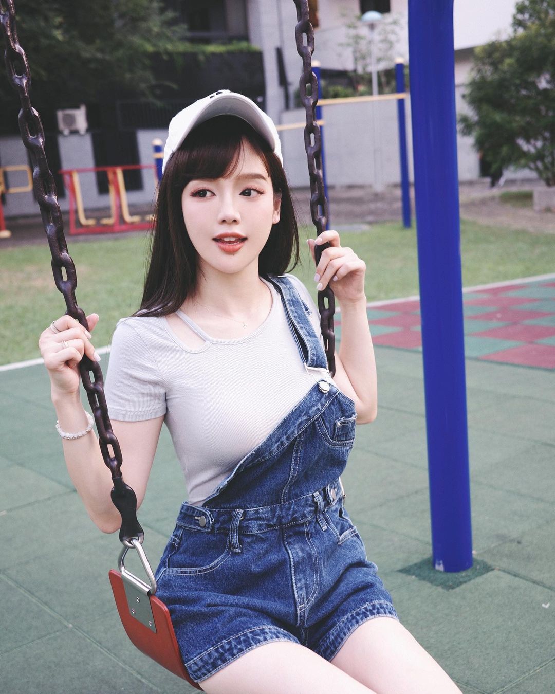 「丘涵」清甜笑容超治癒 身材豐滿有致圈粉上萬人-第1章-图片10