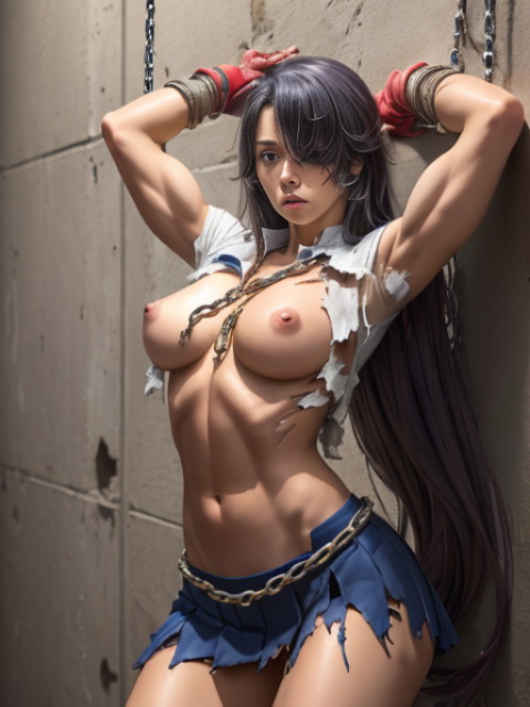 AI Kanu Unchou in the shower (Textless) [AI Generated)-第1章-图片9