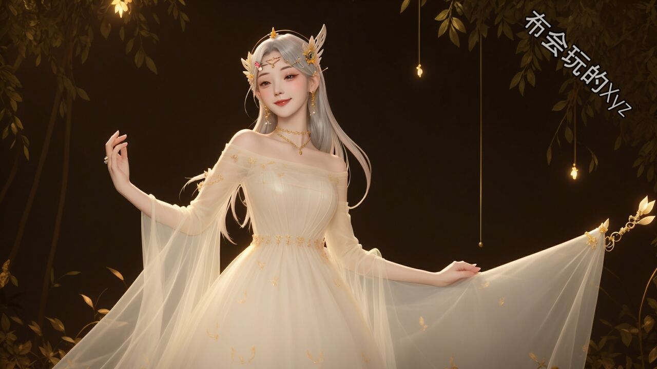 王者 貂蟬 花開婚紗s1 素菜 [AI Generated]-第1章-图片5