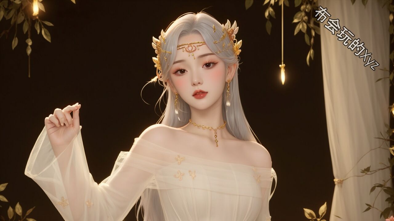 王者 貂蟬 花開婚紗s1 素菜 [AI Generated]-第1章-图片15