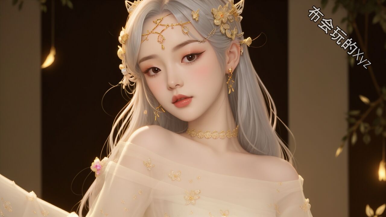 王者 貂蟬 花開婚紗s1 素菜 [AI Generated]-第1章-图片14