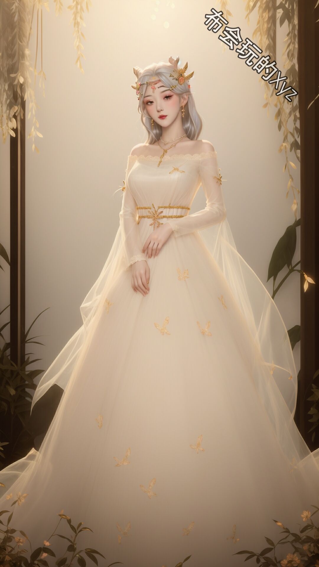 王者 貂蟬 花開婚紗s1 素菜 [AI Generated]-第1章-图片18