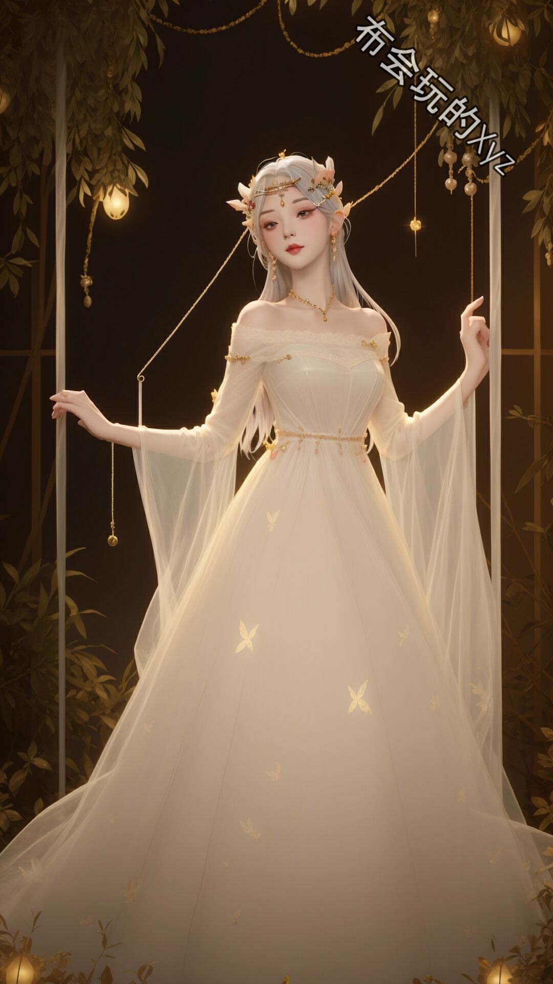 王者 貂蟬 花開婚紗s1 素菜 [AI Generated]-第1章-图片19