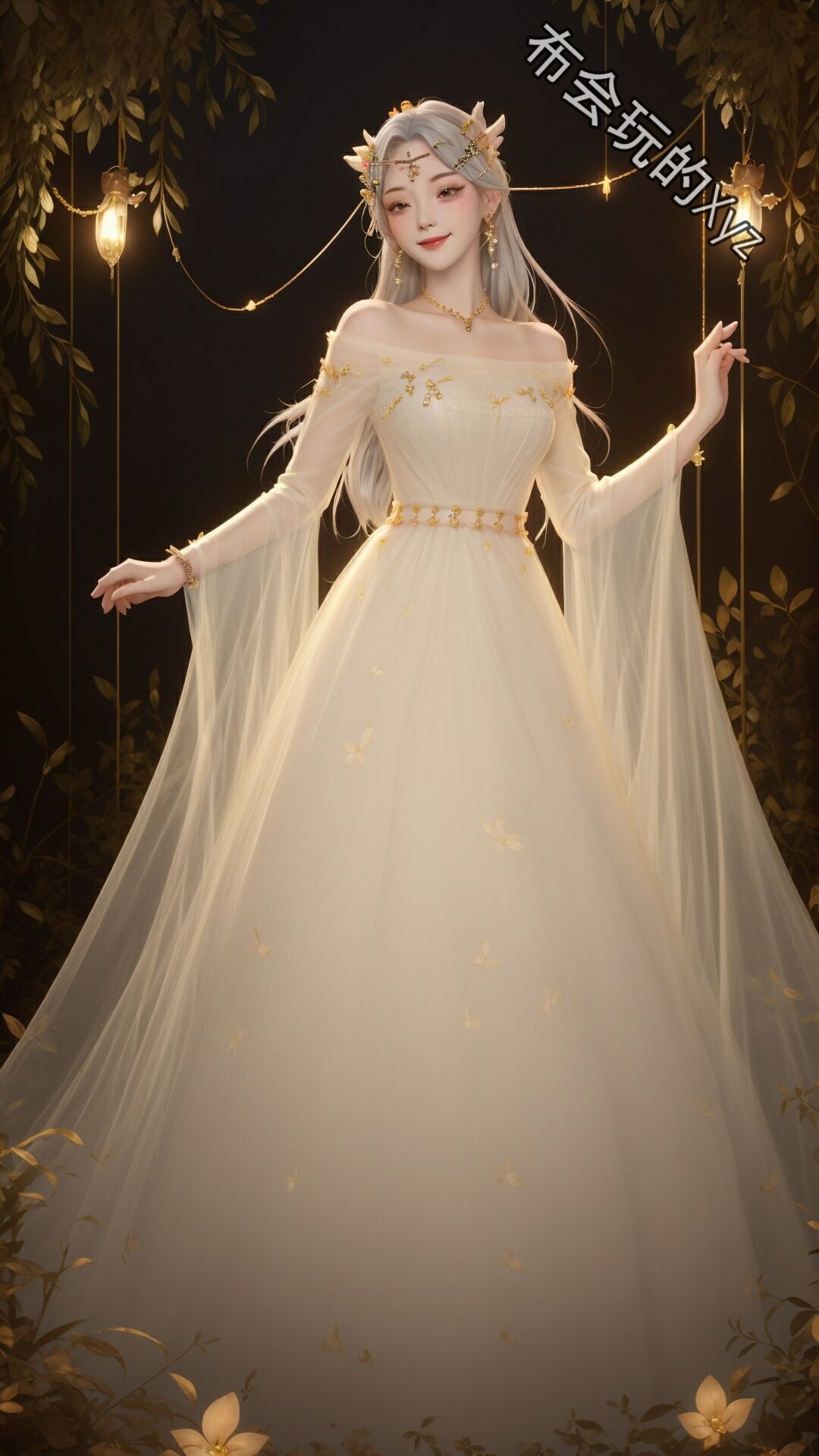 王者 貂蟬 花開婚紗s1 素菜 [AI Generated]-第1章-图片22