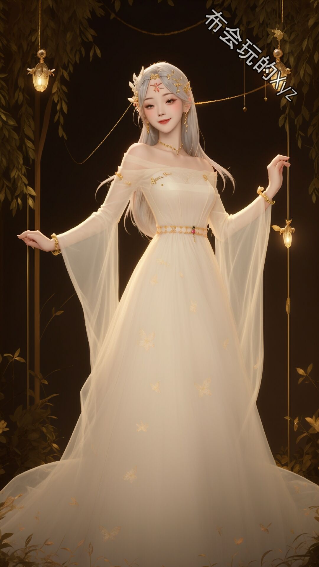 王者 貂蟬 花開婚紗s1 素菜 [AI Generated]-第1章-图片23