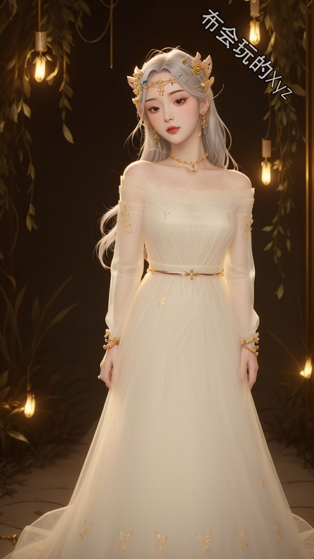 王者 貂蟬 花開婚紗s1 素菜 [AI Generated]-第1章-图片36