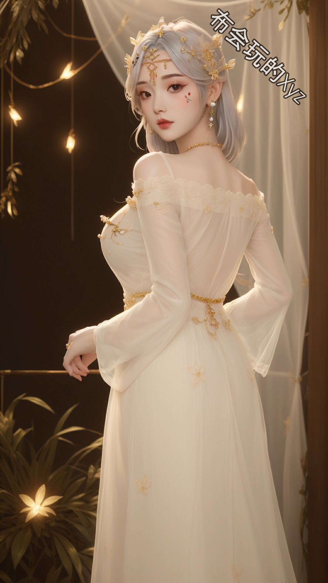 王者 貂蟬 花開婚紗s1 素菜 [AI Generated]-第1章-图片40