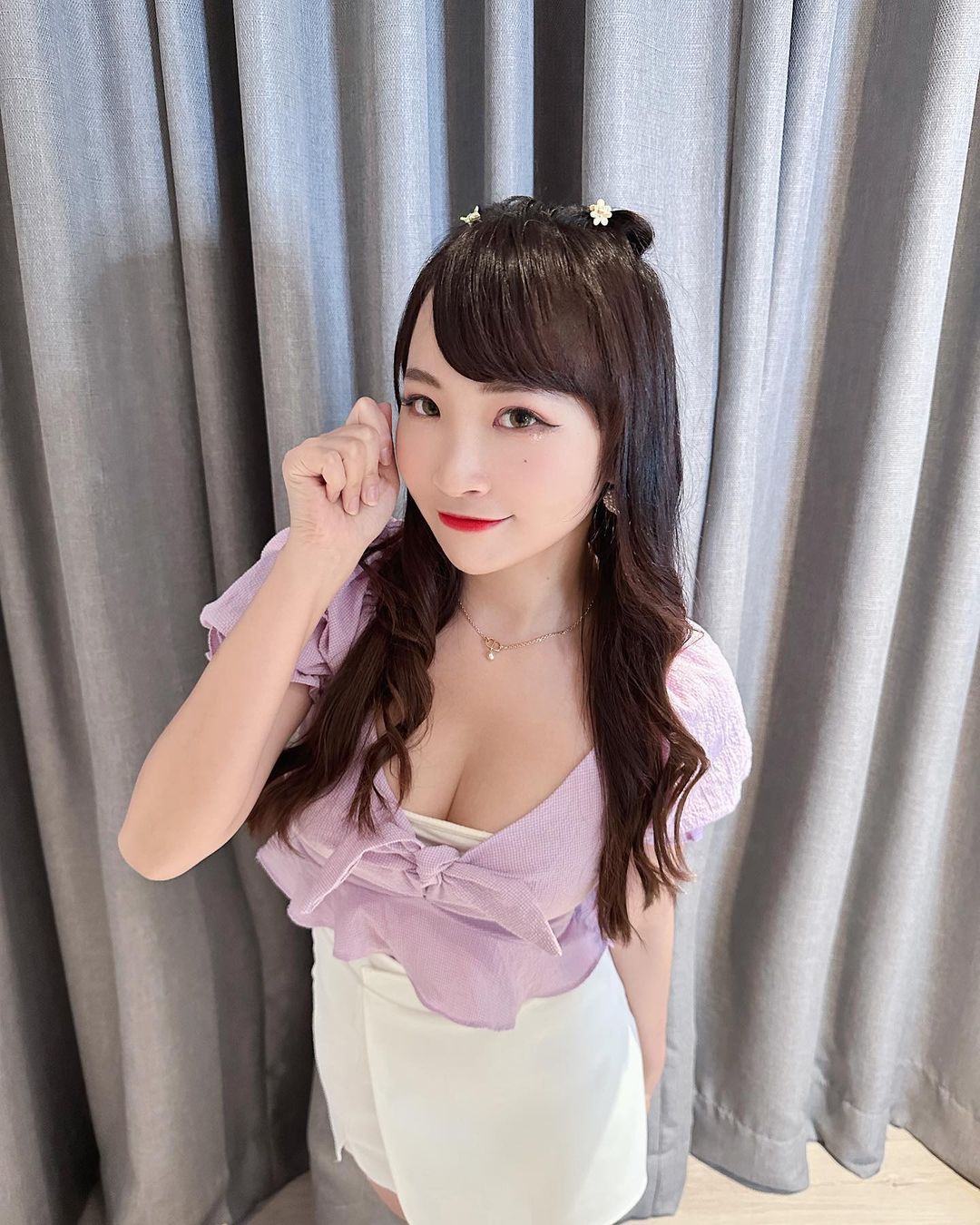 正妹主播「小孟Sophia」白皙美腿比例太強大-第1章-图片4