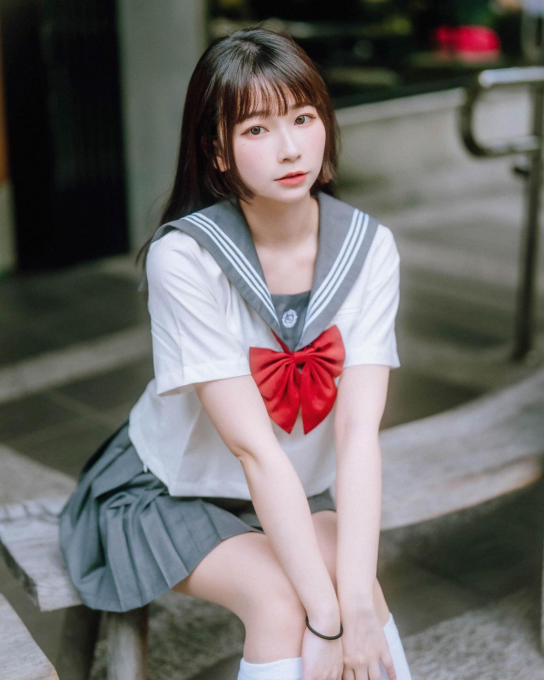 「陳QQ 」笑容甜美還有超纖細美腿 小露身材太犯規了-第1章-图片8