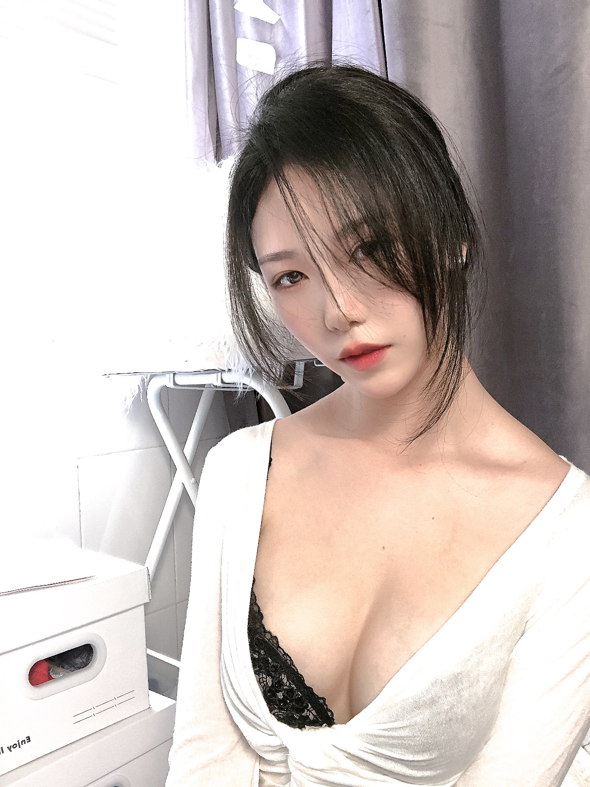 超高顏值極品網紅模特兒「抖娘利世」骨感不失美感-第1章-图片34