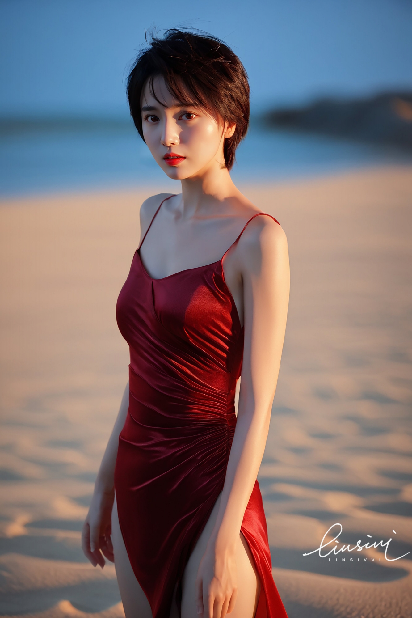 【網路收集】攝影師LINSIVVI 極品女模攝影合輯 (五)-第1章-图片49