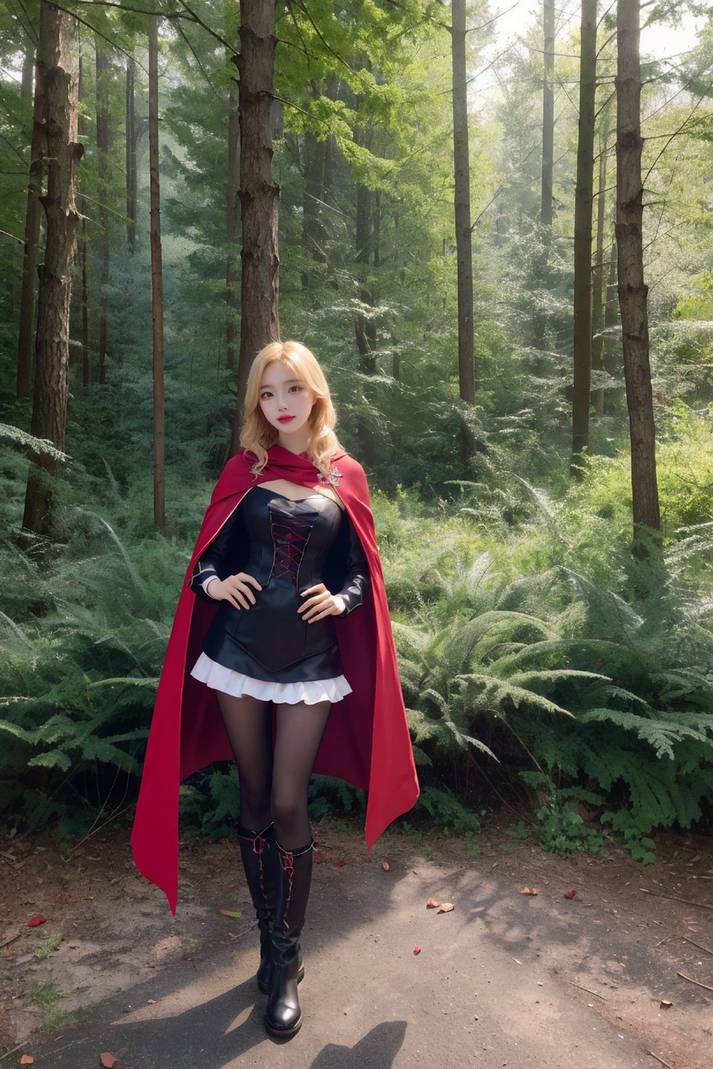 AIB_No337 Red scarf girl-第1章-图片2