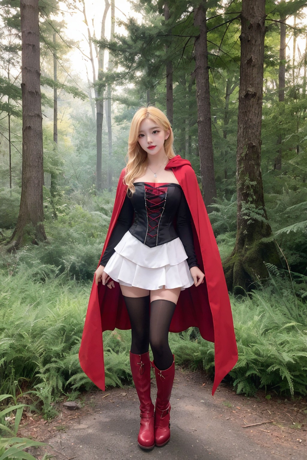 AIB_No337 Red scarf girl-第1章-图片5