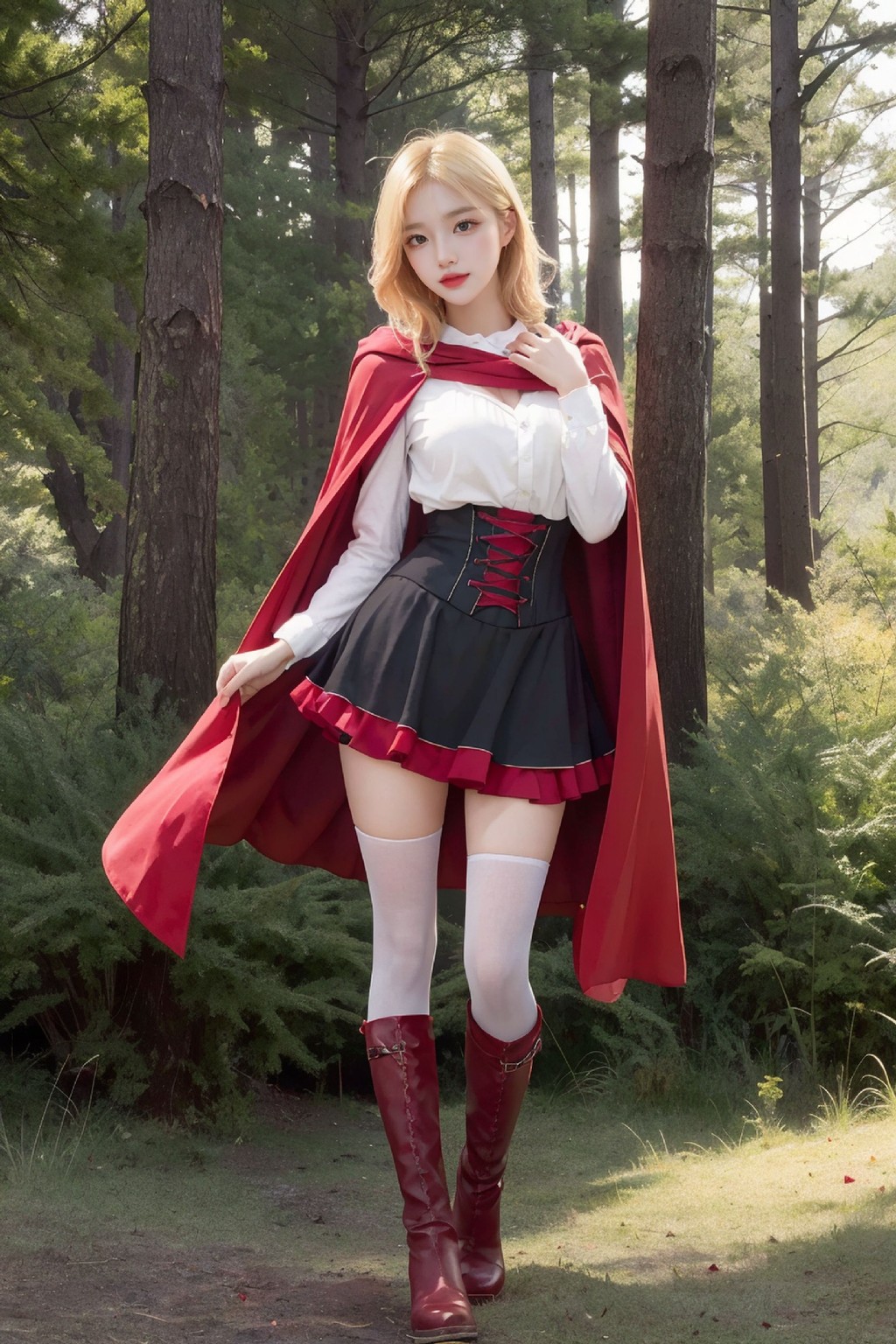 AIB_No337 Red scarf girl-第1章-图片8