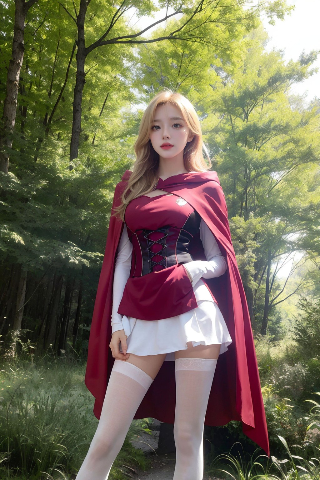 AIB_No337 Red scarf girl-第1章-图片11