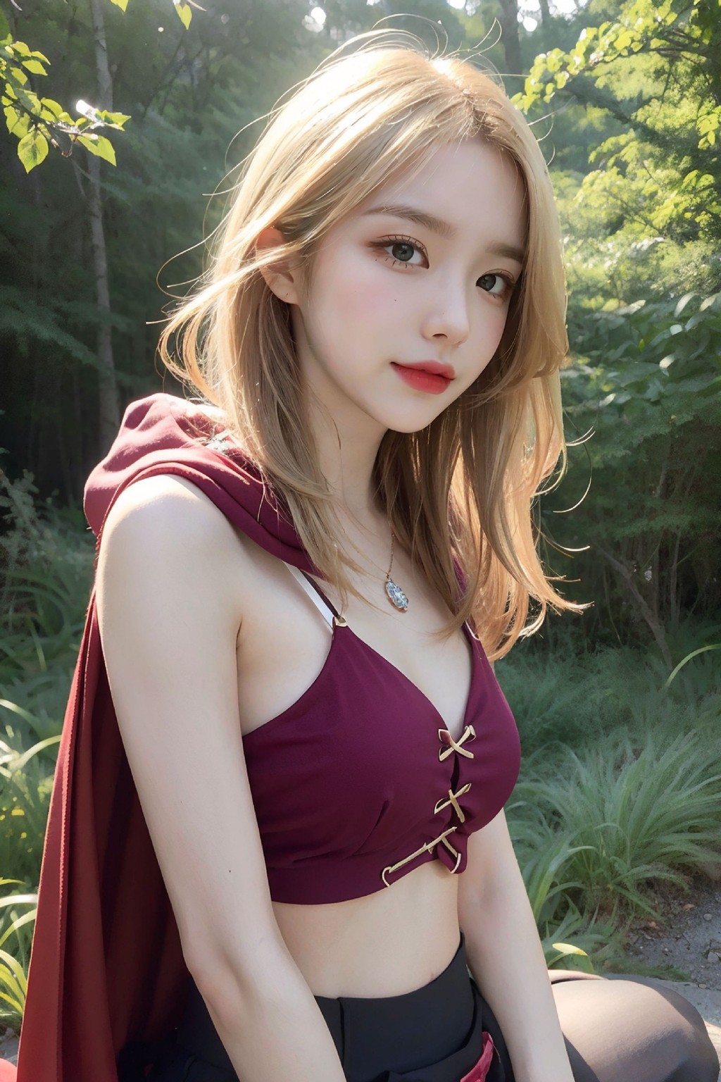 AIB_No337 Red scarf girl-第1章-图片13