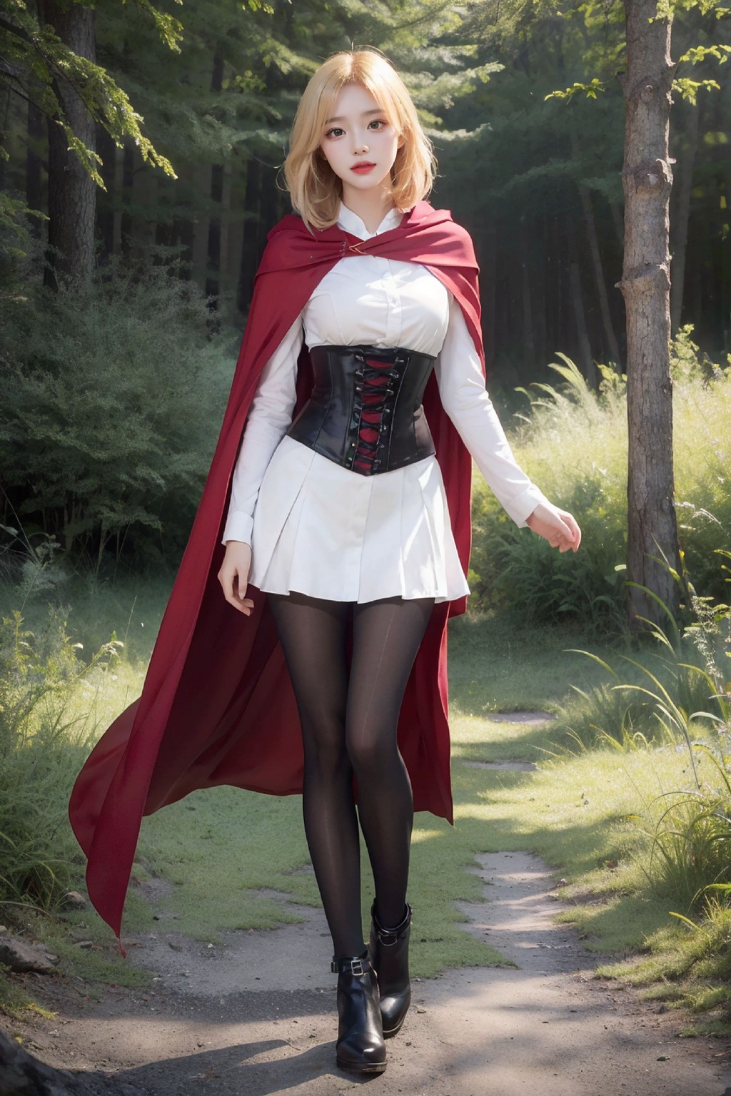 AIB_No337 Red scarf girl-第1章-图片14