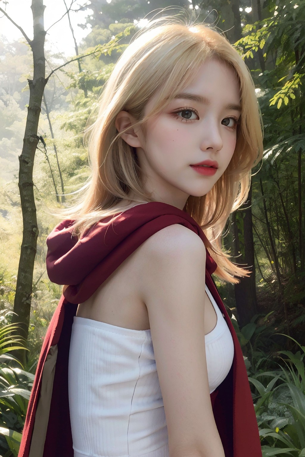 AIB_No337 Red scarf girl-第1章-图片23