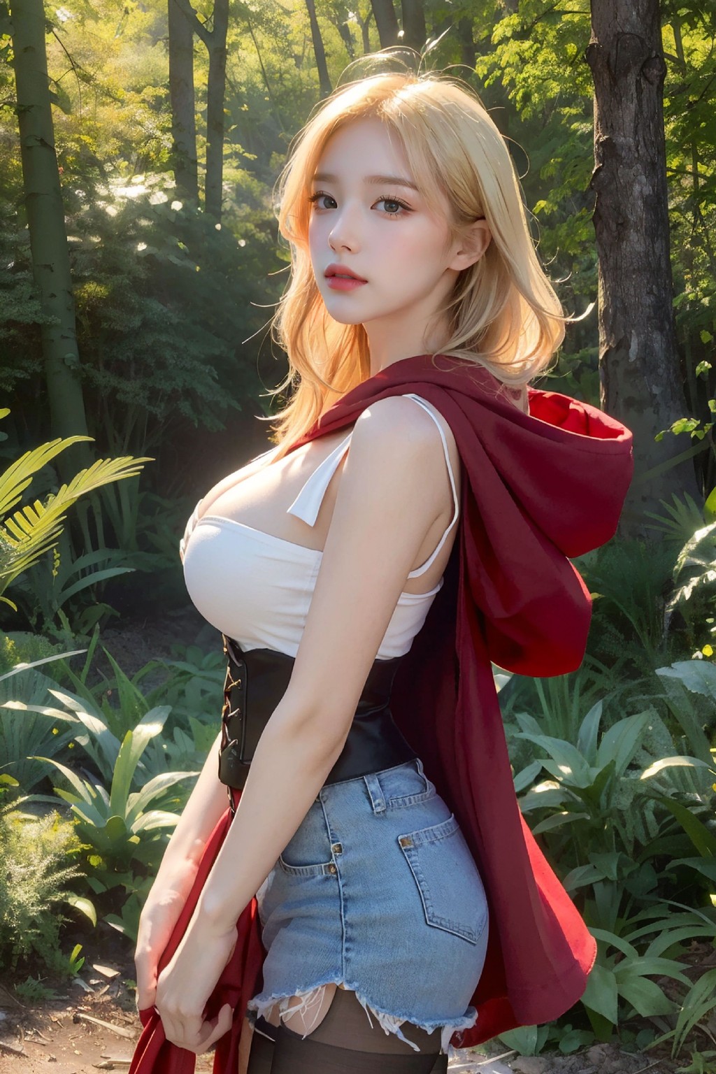 AIB_No337 Red scarf girl-第1章-图片28