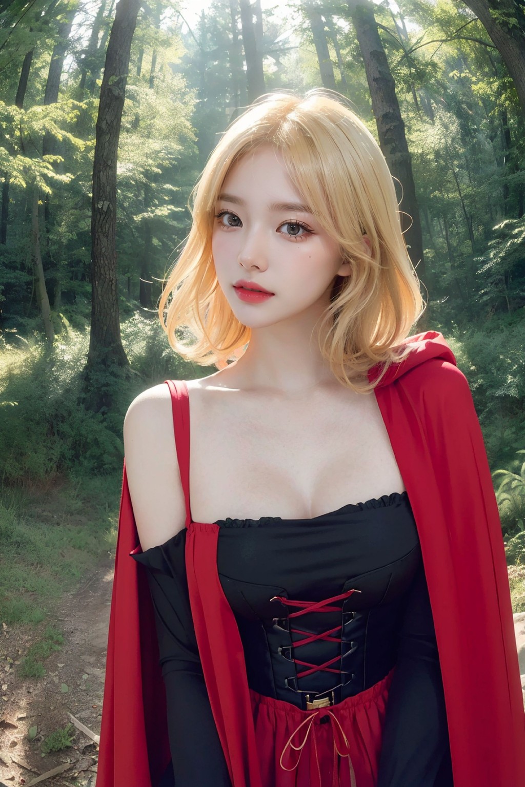 AIB_No337 Red scarf girl-第1章-图片32