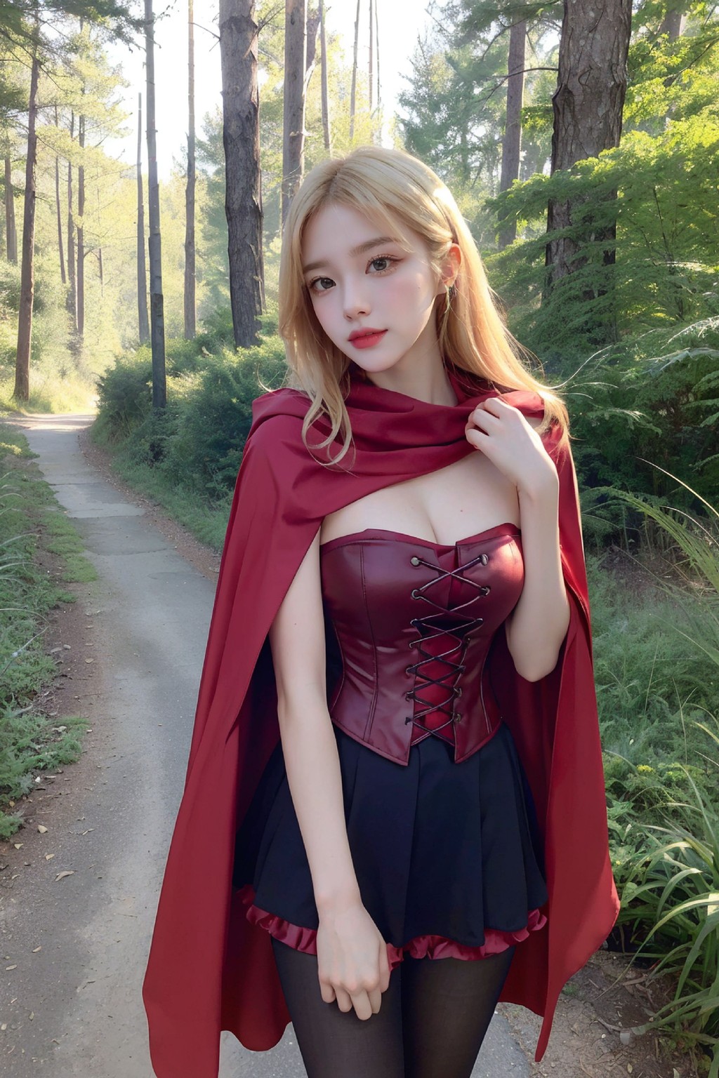 AIB_No337 Red scarf girl-第1章-图片40