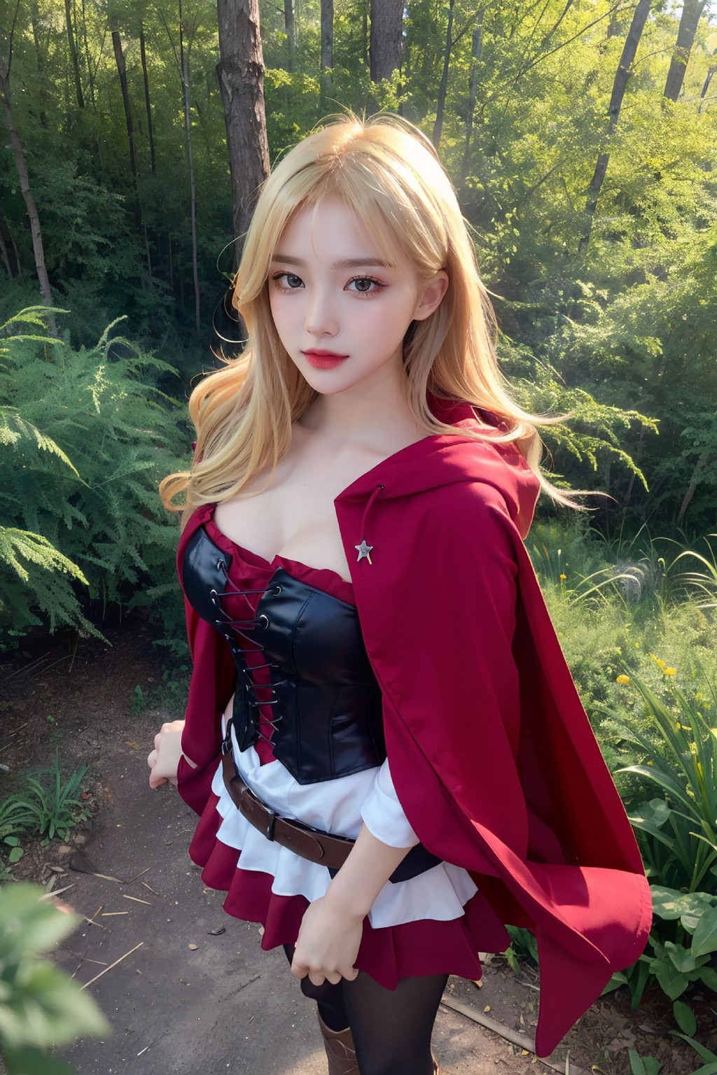 AIB_No337 Red scarf girl-第1章-图片41