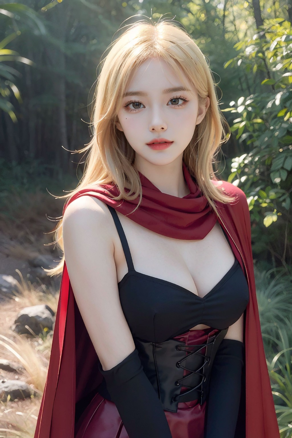 AIB_No337 Red scarf girl-第1章-图片42