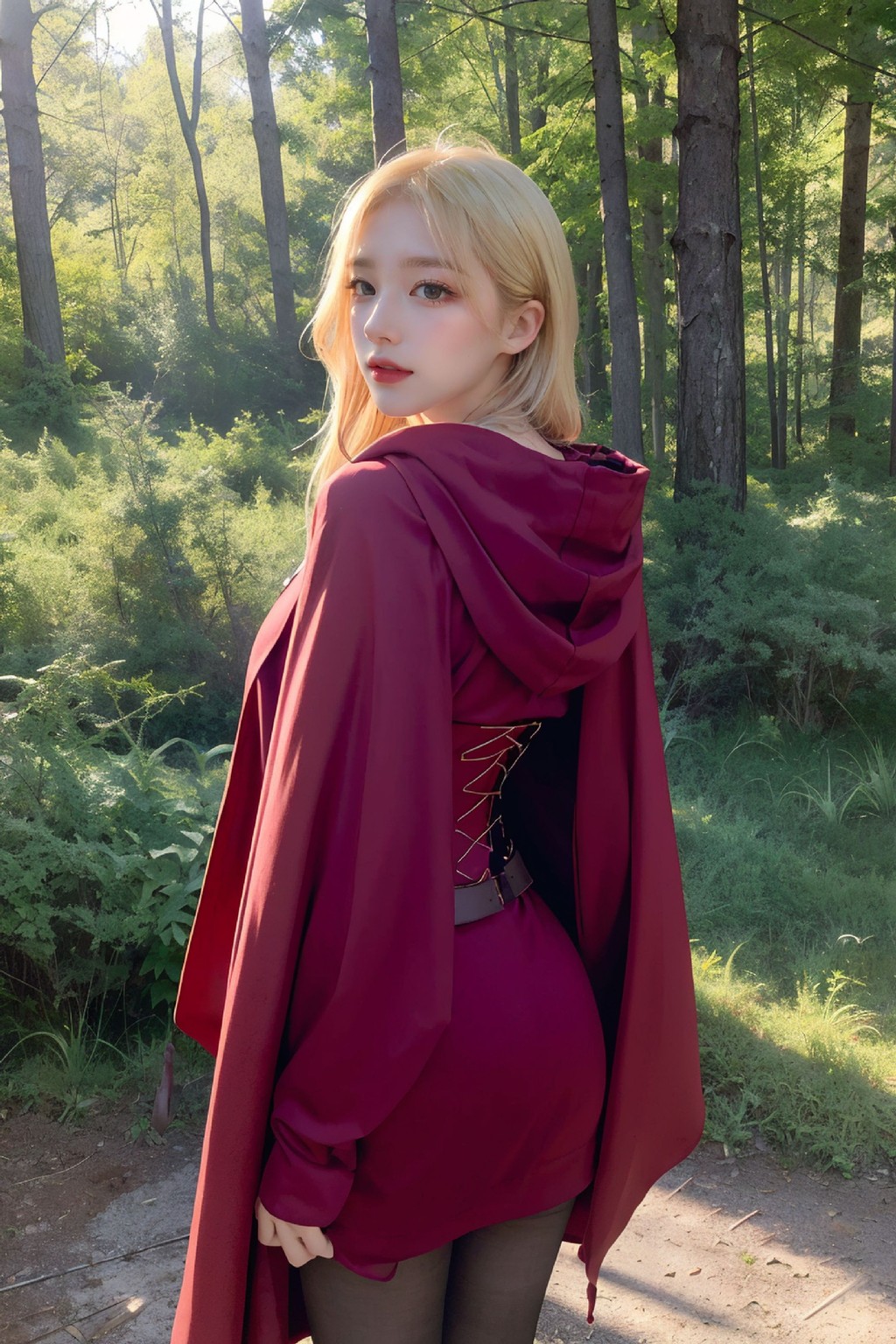 AIB_No337 Red scarf girl-第1章-图片43