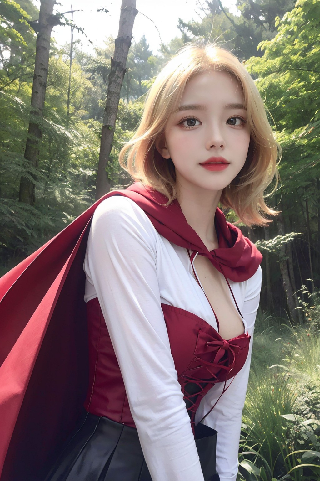 AIB_No337 Red scarf girl-第1章-图片44