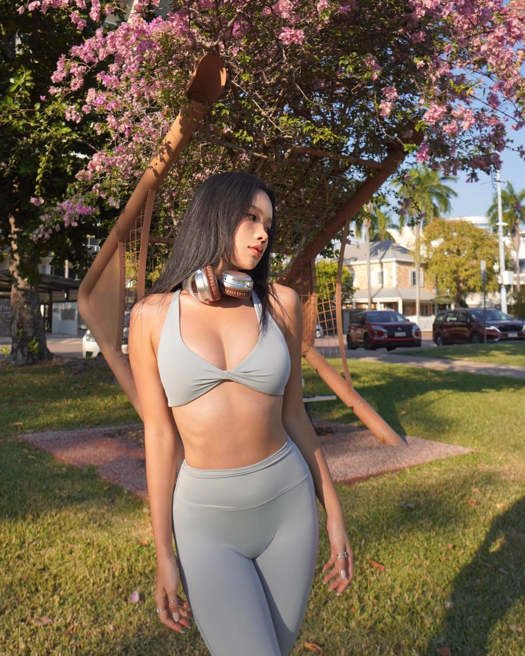 「孟橙Esther」笑顏撒出滿滿戀愛感！逆天身材勾魂誘惑-第1章-图片8