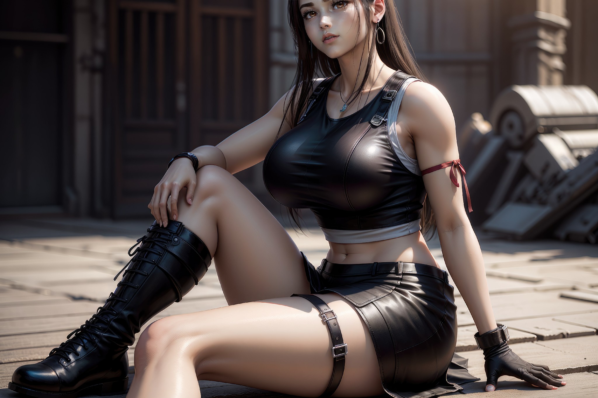 TIFA  Final Fantasy VII Advent Children-第1章-图片33