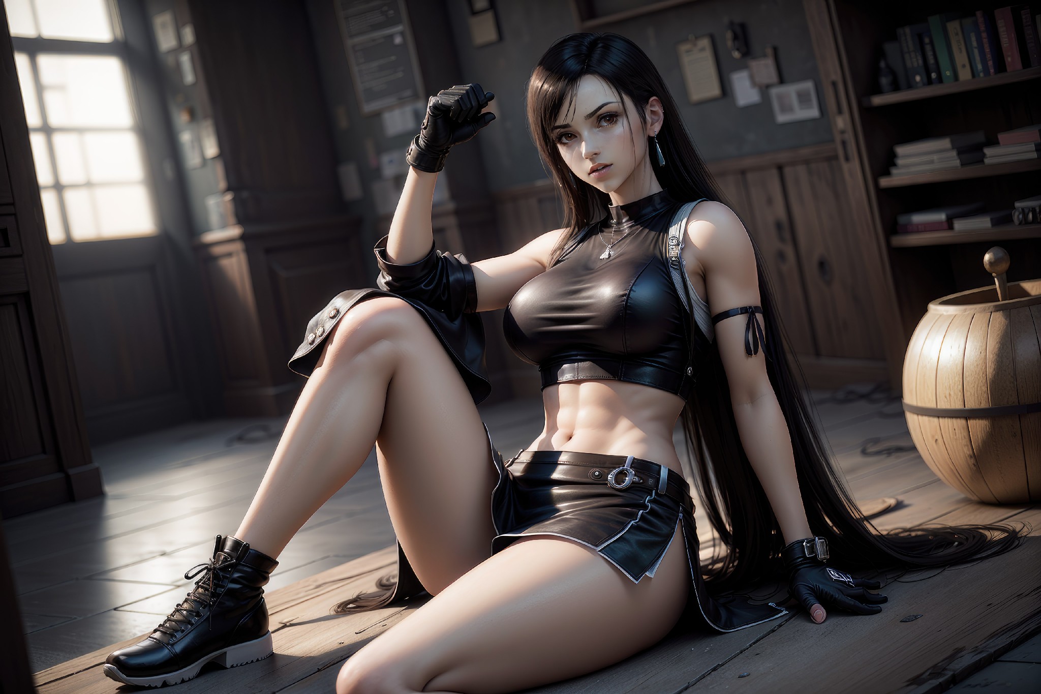 TIFA  Final Fantasy VII Advent Children-第1章-图片37