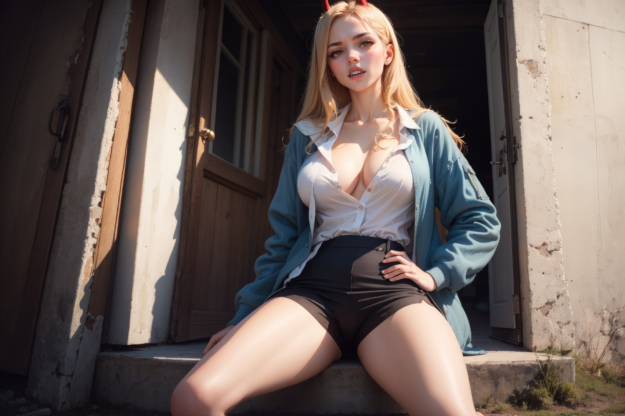 Power  Chainsaw Man-第1章-图片28