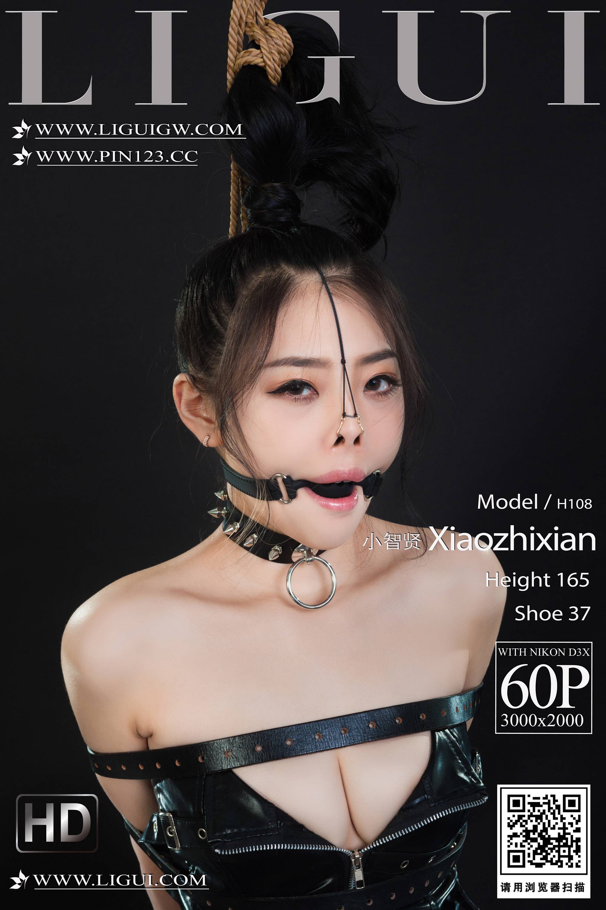 【Ligui麗櫃系列】2023.10.26《 欲女皮縛 》小智賢【61P】-第1章-图片1