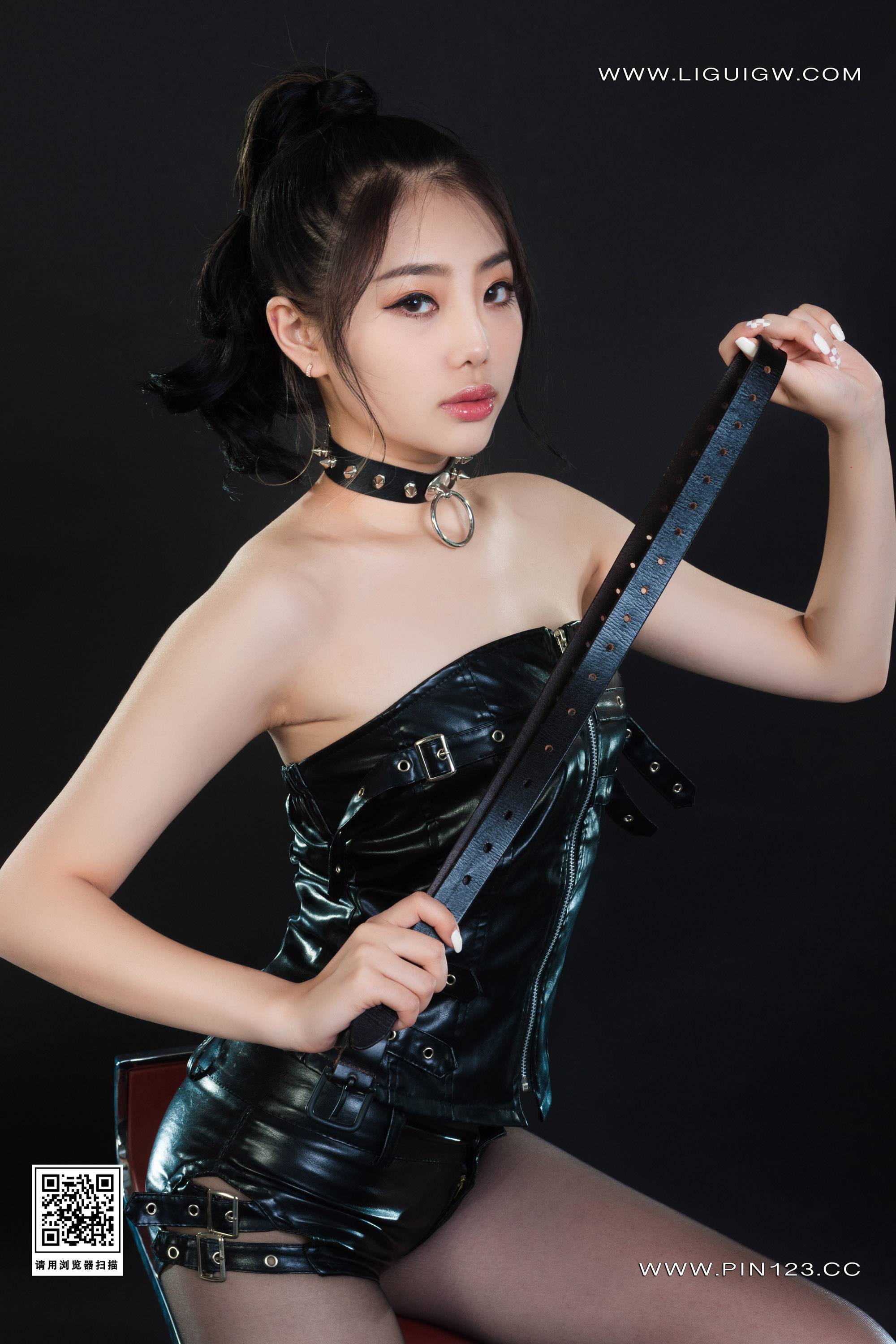 【Ligui麗櫃系列】2023.10.26《 欲女皮縛 》小智賢【61P】-第1章-图片5