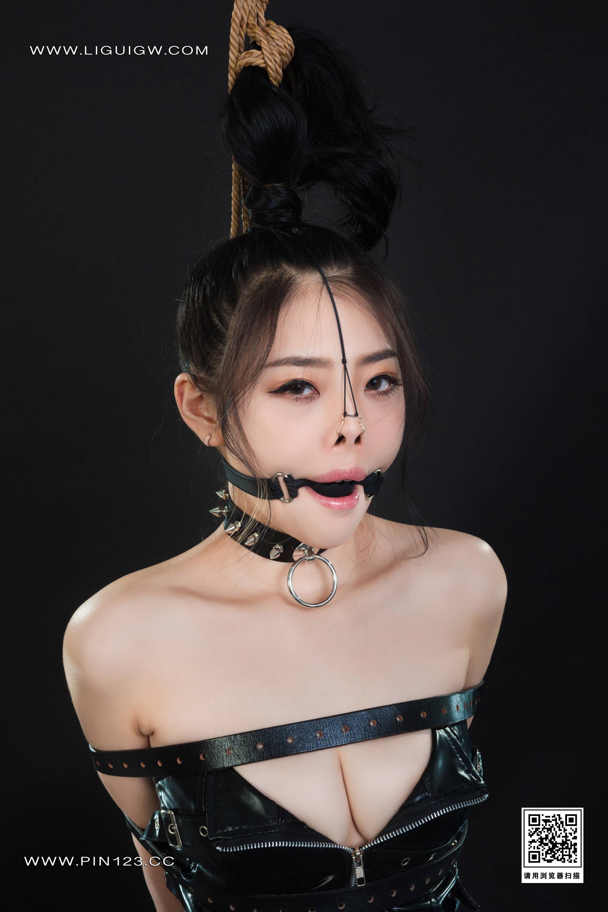 【Ligui麗櫃系列】2023.10.26《 欲女皮縛 》小智賢【61P】-第1章-图片26