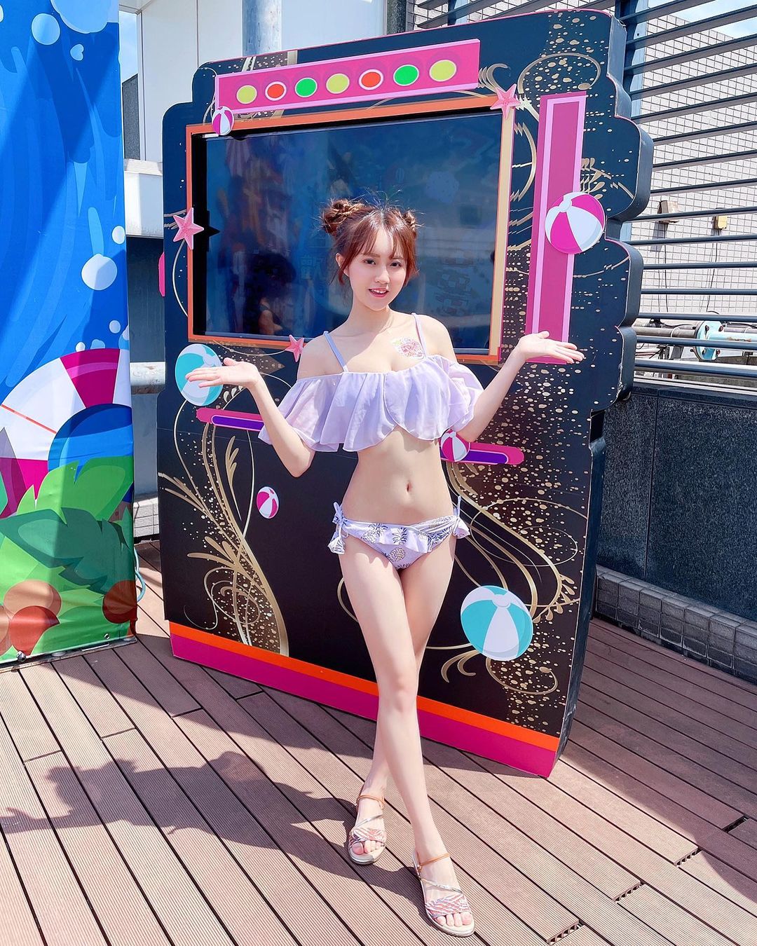 亮眼美模「Mimi Peng佳佳兒」 解放性感身材美乳、美腿發威啦-第1章-图片1