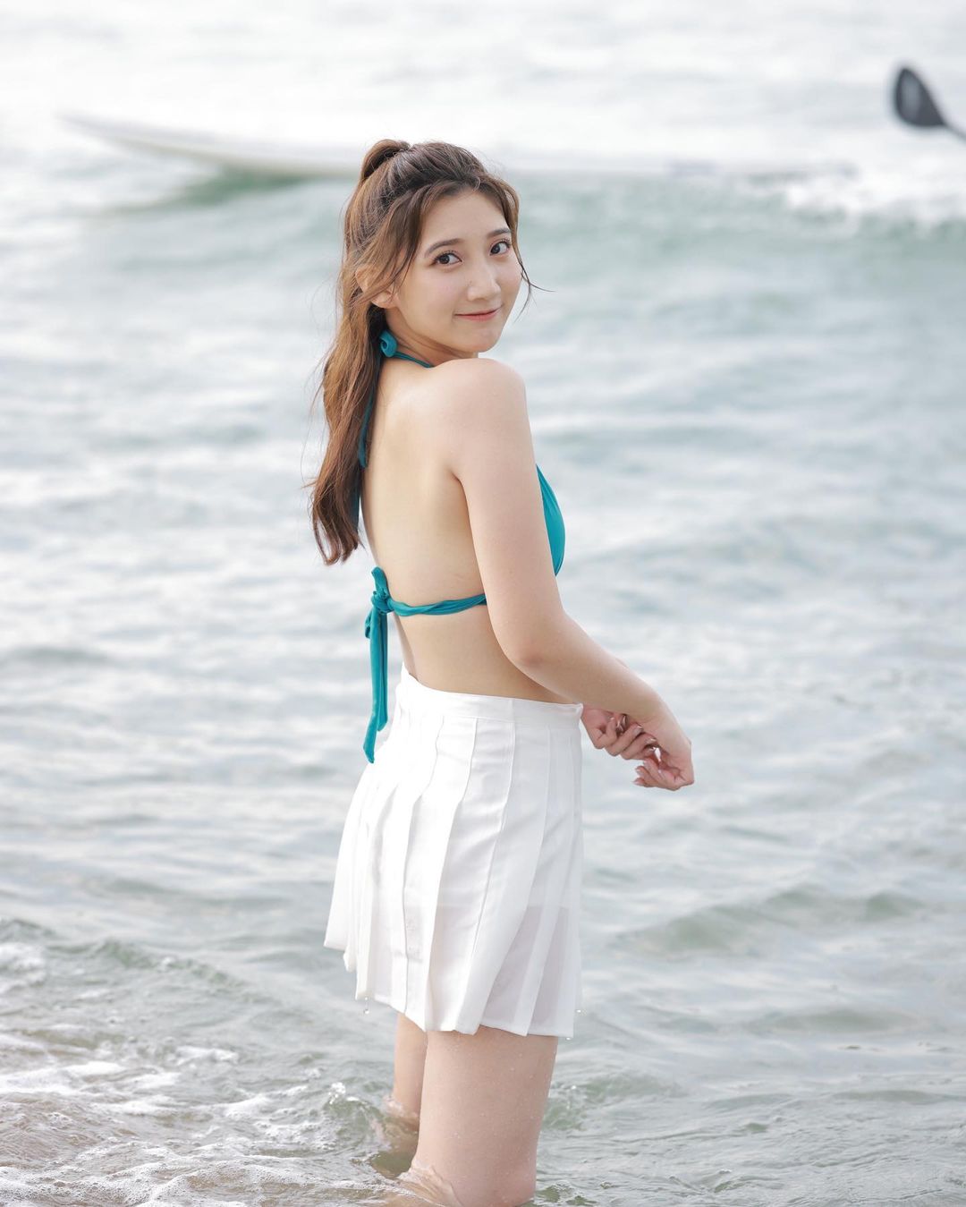 超萌正妹「殷微帆」養眼美照放送福利 穿搭實在太誘人-第1章-图片9