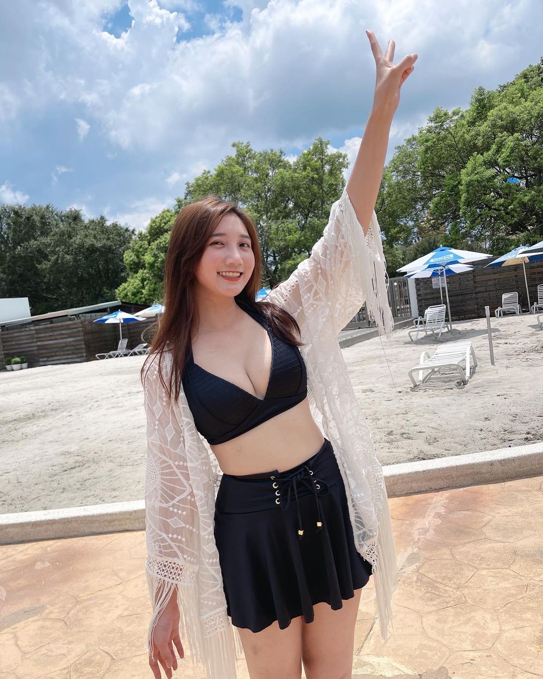 超萌正妹「殷微帆」養眼美照放送福利 穿搭實在太誘人-第1章-图片10