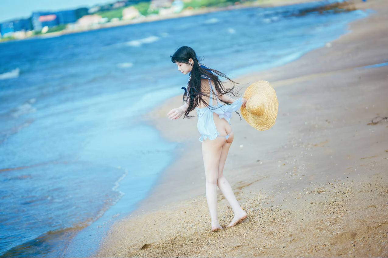 【網路收集】福利姬落落 《海灘獻寶》-第1章-图片20