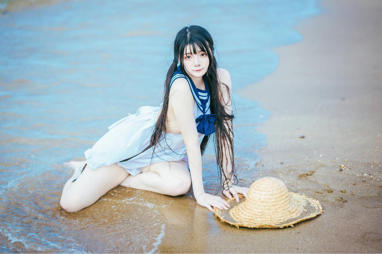 【網路收集】福利姬落落 《海灘獻寶》-第1章-图片43